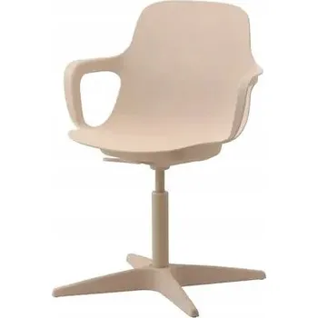IKEA ODGER Otočná židle, bílá/béžová