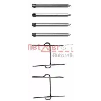 Přislušenství brzdového systému METZGER Sada příslušenství obložení kotoučové brzdy MTG 109-1081