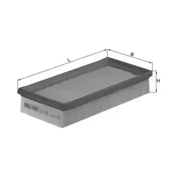 Vzduchový filtr MAHLE Vzduchový filtr MAO LX 1576