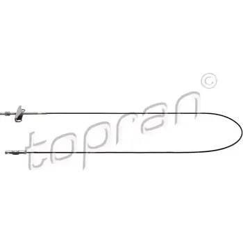 Lanko parkovací brzdy TOPRAN Tažné lanko parkovací brzdy TPR 304 335