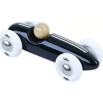autíčko Vilac Dřevěné auto mini Grand prix vintage černé