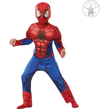Karnevalový kostým Rubies USA Spider-Man Deluxe - licenční kostým varianta: S 3 - 4 roky