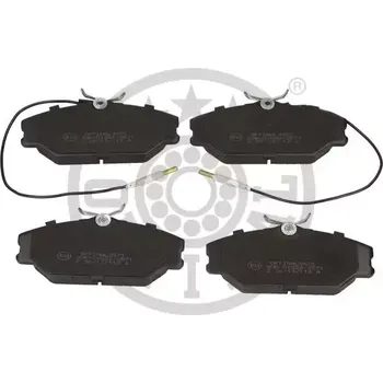 Brzdová destička OPTIMAL Sada brzdových destiček OPT BP-09871