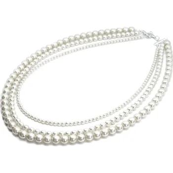 Náhrdelník Bižuterní náhrdelník, více barev Popelka - Bílá