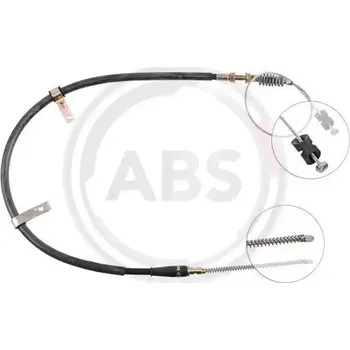 Lanko parkovací brzdy A.B.S. Tažné lanko - parkovací brzda ABS K11138