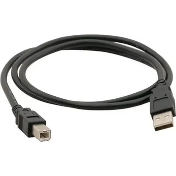 Datový kabel C-TECH USB A-B 3m 2.0, černý