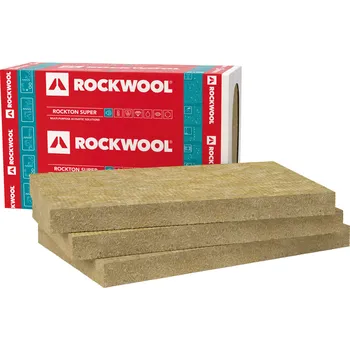 Tepelná izolace Rockwool Izolace tepelná Rockton Super 100 mm 1000×610 mm
