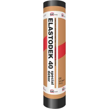 Hydroizolace KVK Parabit Pás asfaltový ELASTODEK 40 special dekor hnědá [7,5m2]