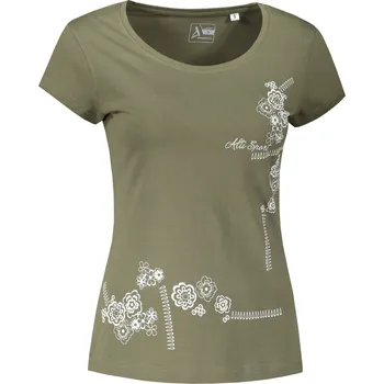 Dámské tričko Dámské triko ALTISPORT ALW035F61 KHAKI XS