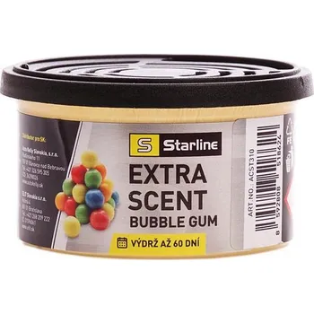 Vůně do auta Starline Osvěžovač EXTRA SCENT - Bubble Gum 42 g ACST310