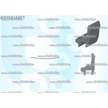 Autosklo PILKINGTON Bauset čelního okna AS 4000ASMRT