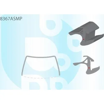 Autosklo PILKINGTON Bauset (lišta) čelního okna AS 8367ASMP