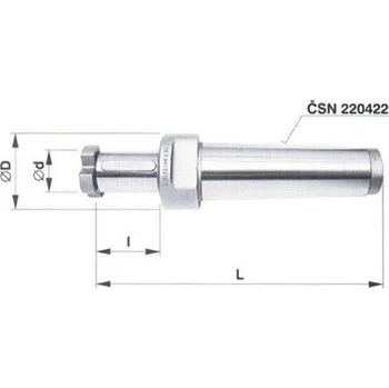 Frézovací trn 6 X50X63 CSN 241423