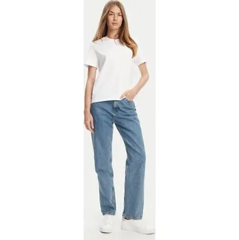 Pánská móda Calvin Klein T-Shirt LV044C905G Bílá Regular Fit M