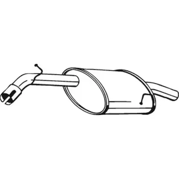 Auto-moto BOSAL Zadní tlumič výfuku BS 141-193
