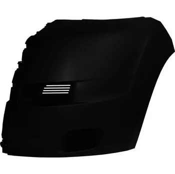 Nárazník LKQ L část předního nárazníku, černá 16.50.255