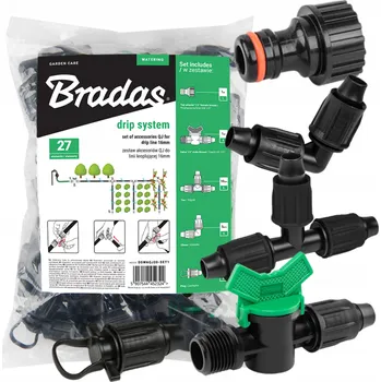 Vrták Sada ŠROUBOVACÍCH PRVKŮ QJ pro KAPKOVOU ZÁVLAHU trubka montážní QJ SET1