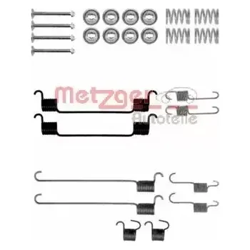 Brzdová čelist METZGER Sada příslušenství brzdové čelisti MTG 105-0802