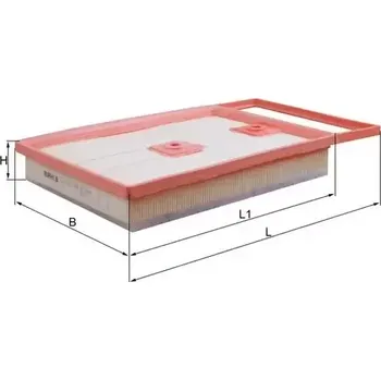 Vzduchový filtr MAHLE Vzduchový filtr MAO LX 4136