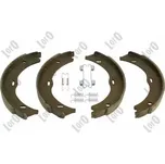 LORO Sada brzdových čelistí parkovací brzdy LOR 231-05-018