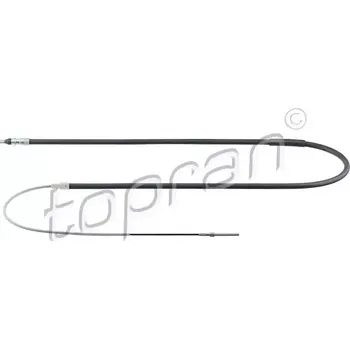 Lanko parkovací brzdy TOPRAN Tažné lanko parkovací brzdy TPR 501 098