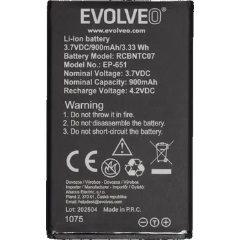Baterie pro mobilní telefon Originální EVOLVEO EP-651-BAT