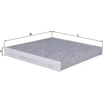 Kabinový filtr MAHLE Filtr - vzduch v interiéru MAO LAK 158