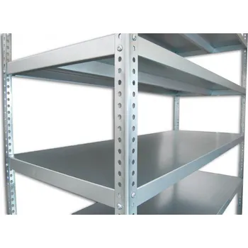 regál Biedrax Šroubovaný regál do domácnosti Biedrax, pozinkovaný - 75 x 100 x 200 cm, 5 polic