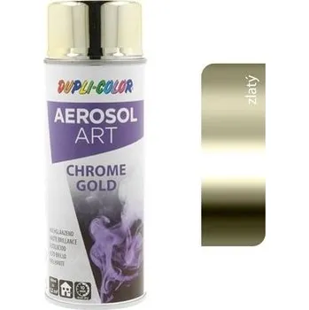 Barva ve spreji Dupli-Color Aerosol Art zlatý sprej 400 ml - rychleschnoucí barva