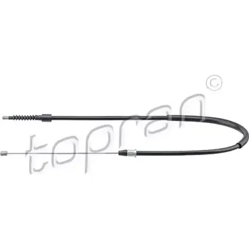 Lanko parkovací brzdy TOPRAN Tažné lanko - parkovací brzda TPR 206 501