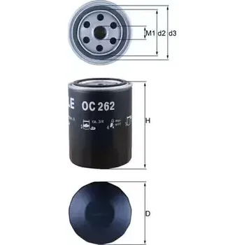 Olejový filtr MAHLE Olejový filtr MAO OC 262