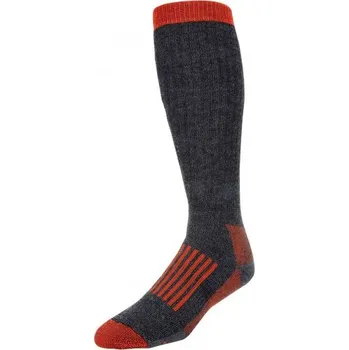 Pánské termo ponožky Funkční ponožky Simms Merino Thermal OTC Sock Carbon L
