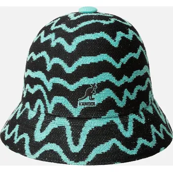 Klobouk Klobouk Kangol - Meltdown Casual - Black/Aquatic velikost S