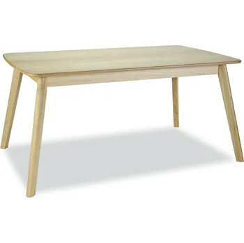 Jídelní stůl Apollo buk Barva: bílá, Rozměry: 75 cm/140 cm/90 cm/