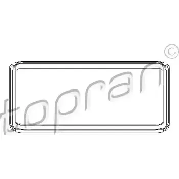 Olejová vana TOPRAN Těsnění olejové vany automatické převodovky TPR 108 756