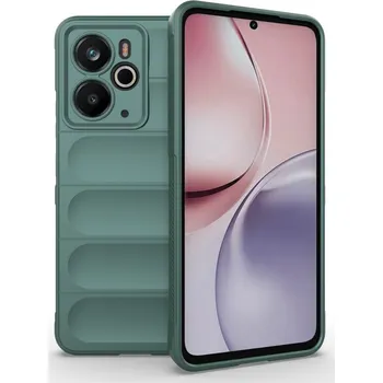 Pouzdro na mobilní telefon Rugg odolný gelový obal na Realme 14 5G - zelený