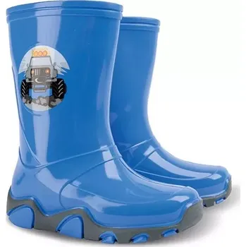 Chlapecké holínky Dětské holínky Demar Stormer 0401 A světle modré