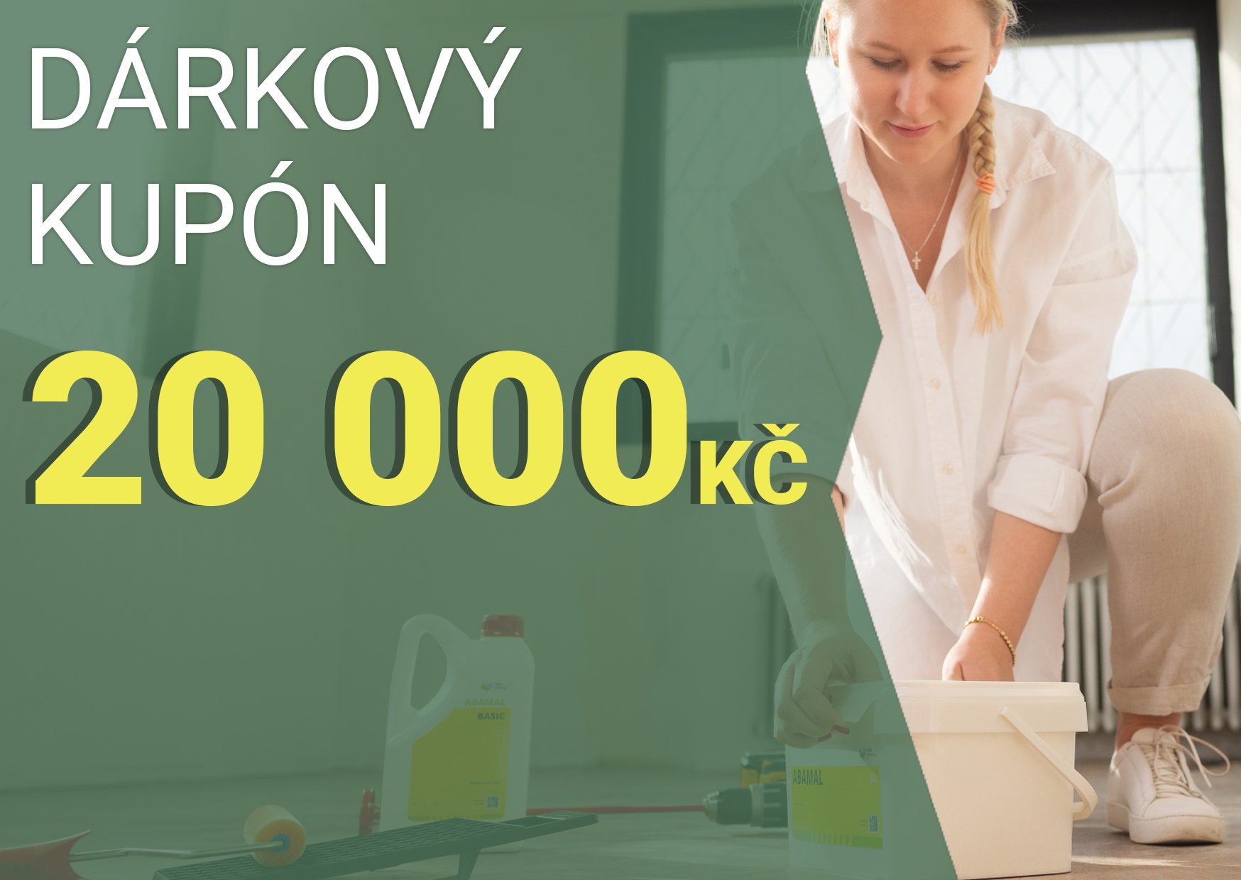 Dárkový kupón v hodnotě 20 000Kč
