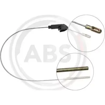 Lanko parkovací brzdy A.B.S. Tažné lanko - parkovací brzda ABS K12137