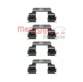 Přislušenství brzdového systému METZGER Sada příslušenství obložení kotoučové brzdy MTG 109-1231