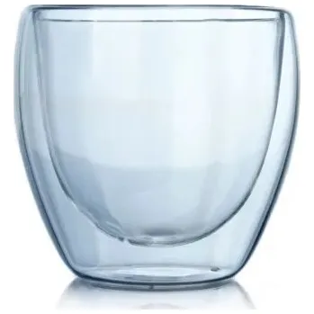 Sklenice 4x Termo sklenička na espresso dvojité sklo 140ml