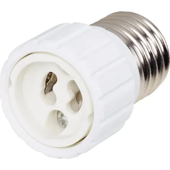 Žárovka Adaptér žárovky E27 na GU10 bílý