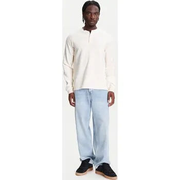 adidas S dlouhým rukávem Trefoil Essentials JX2757 Écru Loose Fit S