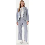 Olsen Kalhoty z materiálu 14002199 Modrá Regular Fit 46