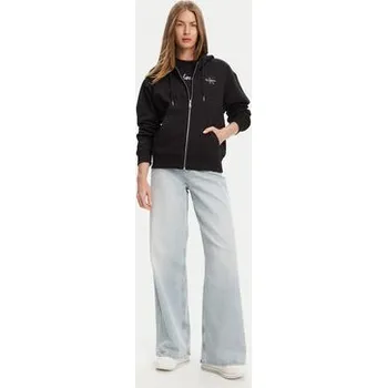 Pánská mikina Calvin Klein Jeans Mikina Monologo LV047B270G Černá Regular Fit L