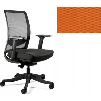 Kancelářská židle Unique otočná oranžová