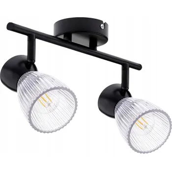 Stropní svítidlo BEST BLACK 2xE14