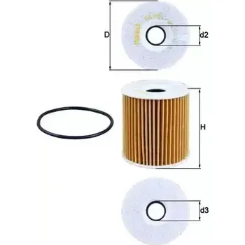 Olejový filtr MAHLE Olejový filtr MAO OX 149D