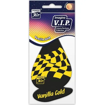 Vůně do auta POWER Air VIP Vanilla Gold 1 ks KO IV-73
