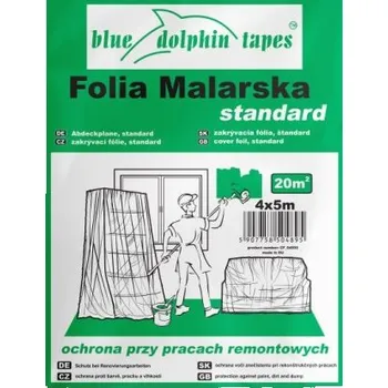 Zakrývací fólie na malování DOLPHIN Zakrývací fólie STANDARD